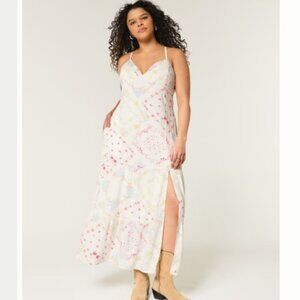 Holister Open Back Maxi Dress size L